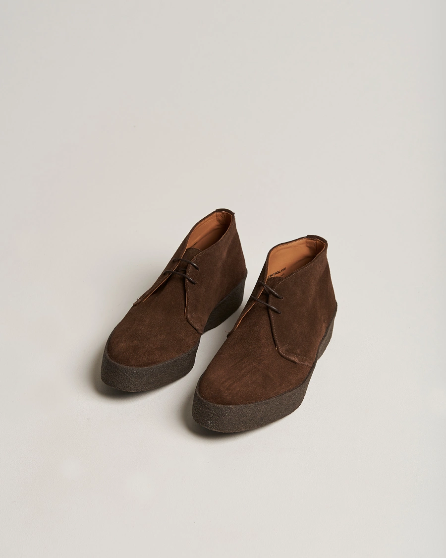 Herr | Chukka Boots | Sanders | Joel Chukka Boot Chocolate Suede