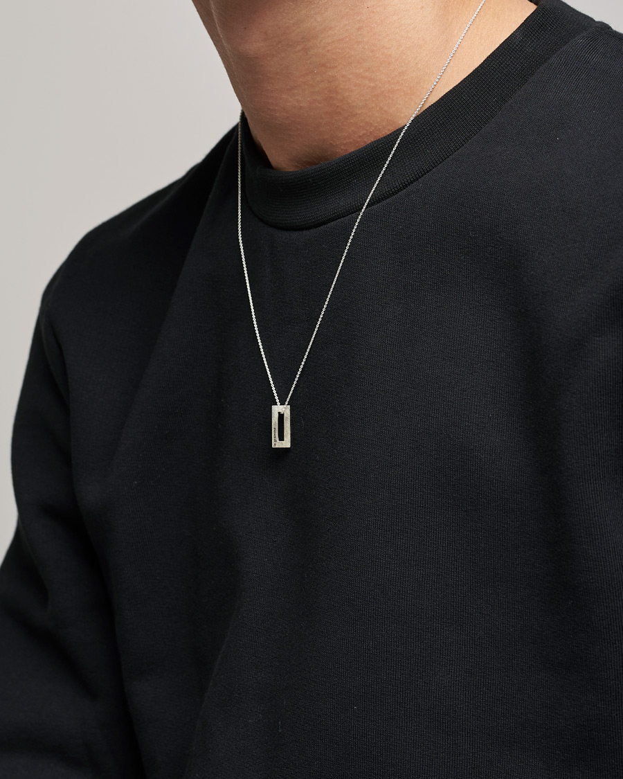 Herr | LE GRAMME | LE GRAMME | Rectangular Necklace Le 1.5 Sterling Silver