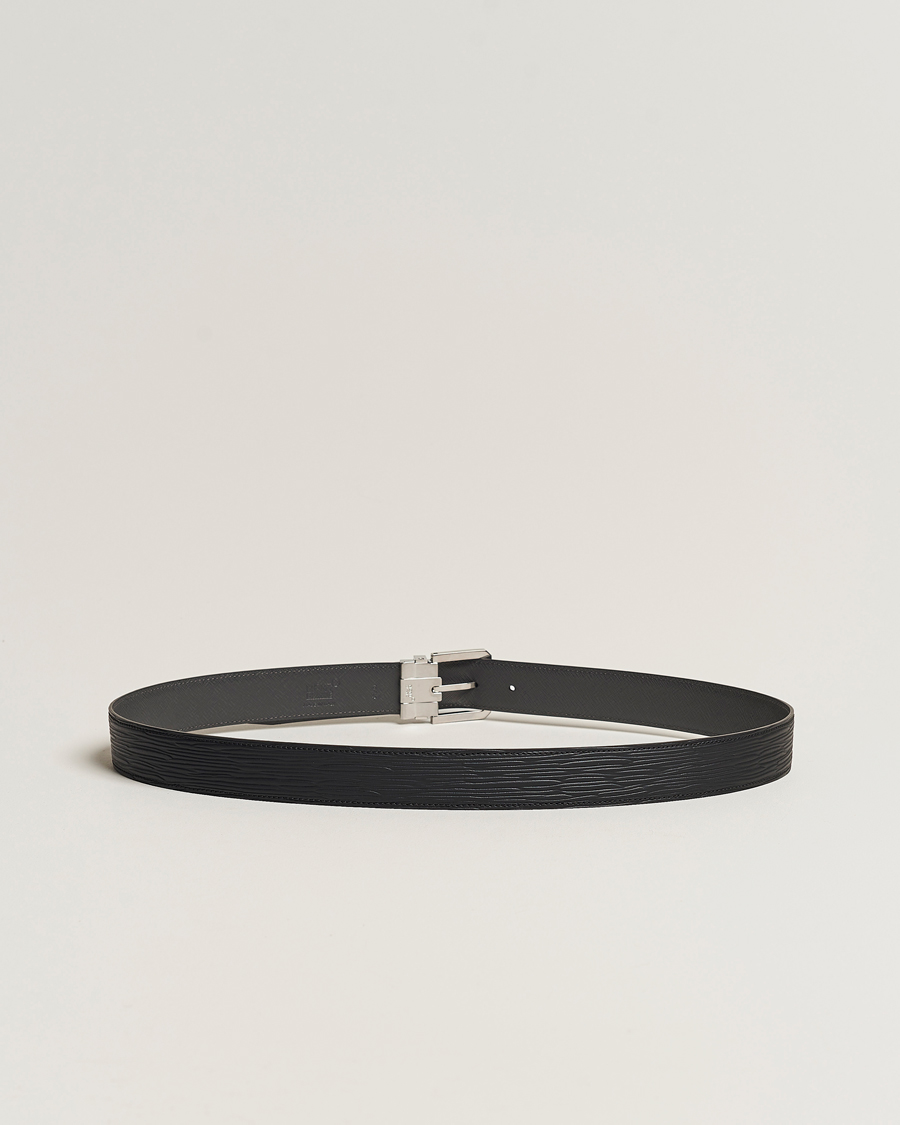 Herr | Montblanc | Montblanc | 35mm Leather Belt Black
