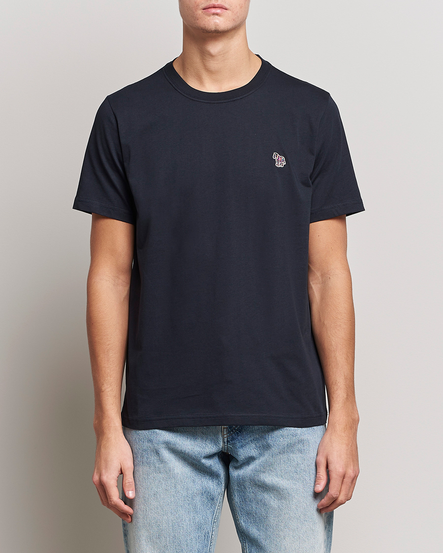 Herr | Kläder | PS Paul Smith | Organic Cotton Zebra T-Shirt Navy