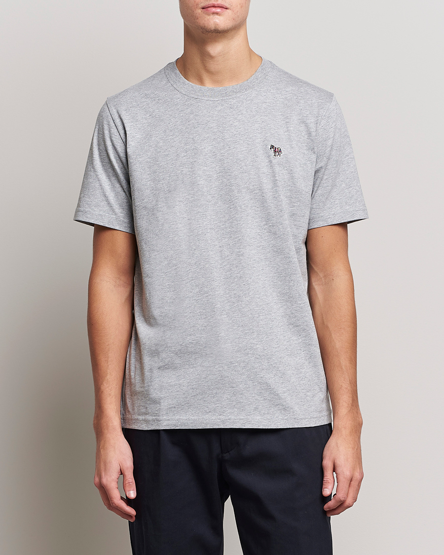 Herr | Kläder | PS Paul Smith | Organic Cotton Zebra T-Shirt Grey