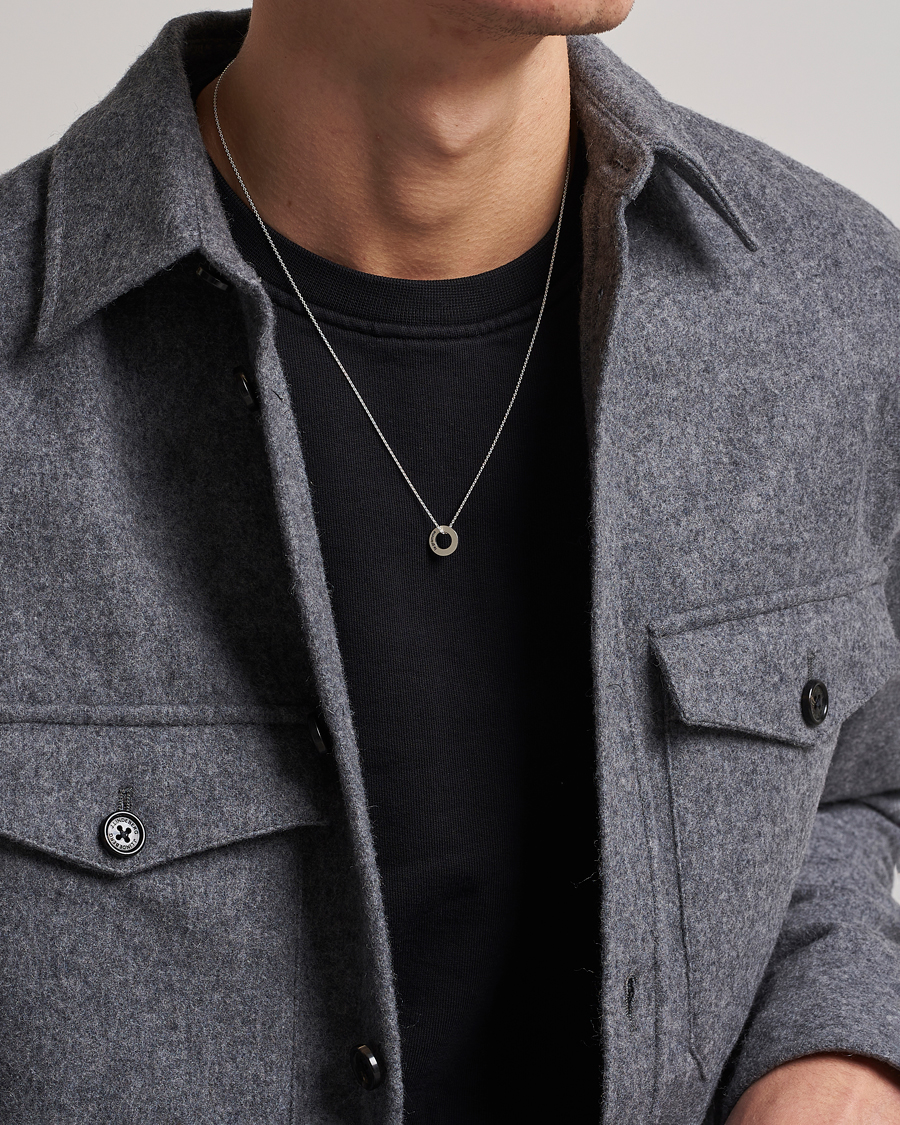 Herr | LE GRAMME | LE GRAMME | Circle Necklace Le 1.1 Sterling Silver