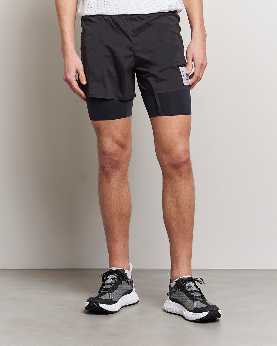 Herr | Kläder | Satisfy | TechSilk 8 Inch Shorts Black