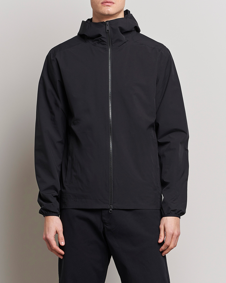 Herr | Kläder | Scandinavian Edition | Hood Waterproof Jacket Onyx