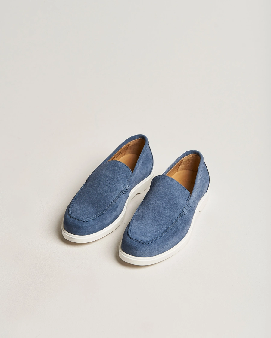 Herr | Loafers | Loake 1880 | Tuscany Suede Loafer Denim