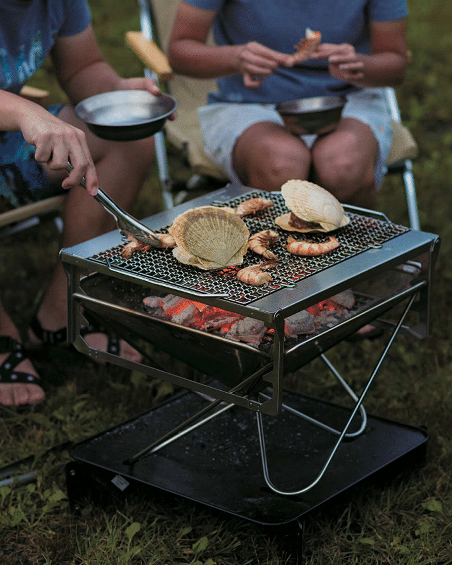 Herr | Outdoor living | Snow Peak | Tabiki Fire & Grill Stainless Steel