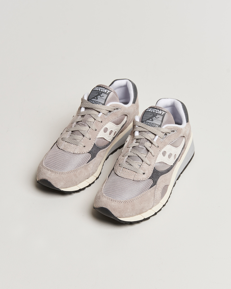 Herr | Mockaskor | Saucony | Shadow 6000 Sneaker Grey/Grey