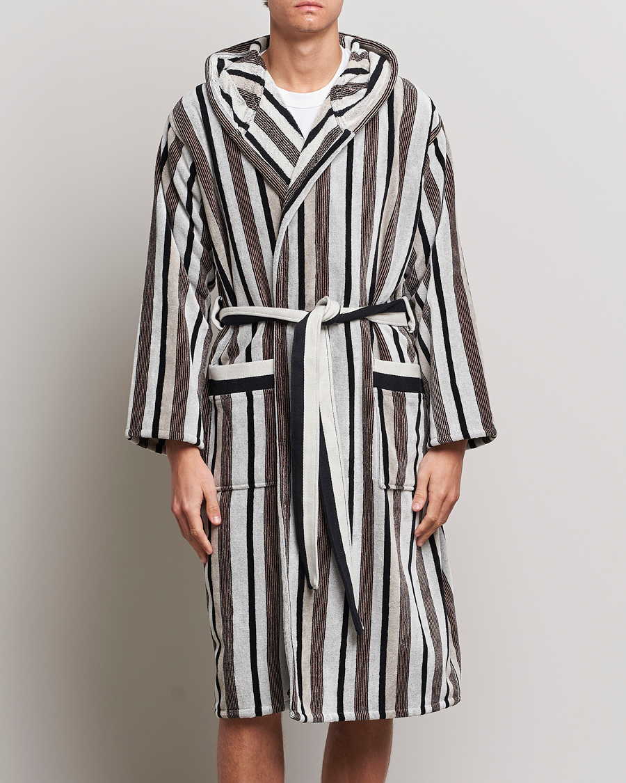 Herr | Morgonrockar | Missoni Home | Craig Bathrobe Grey/Black