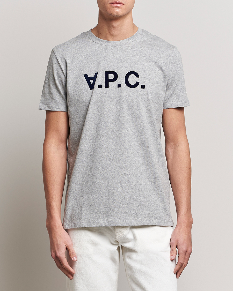 Herr | T-Shirts | A.P.C. | VPC T-Shirt Grey Heather