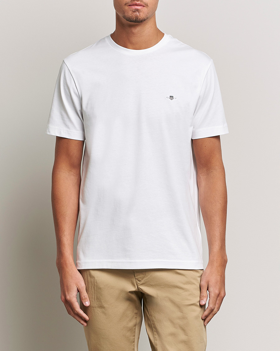 Herr | GANT | GANT | The Original Solid T-Shirt White