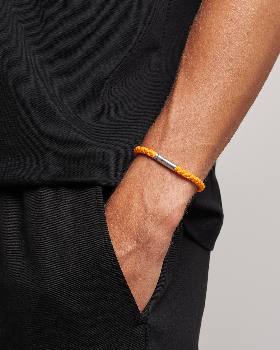 Herr | LE GRAMME | LE GRAMME | X Orlebar Brown Nato Bracelet Beacon/Sterling Silver