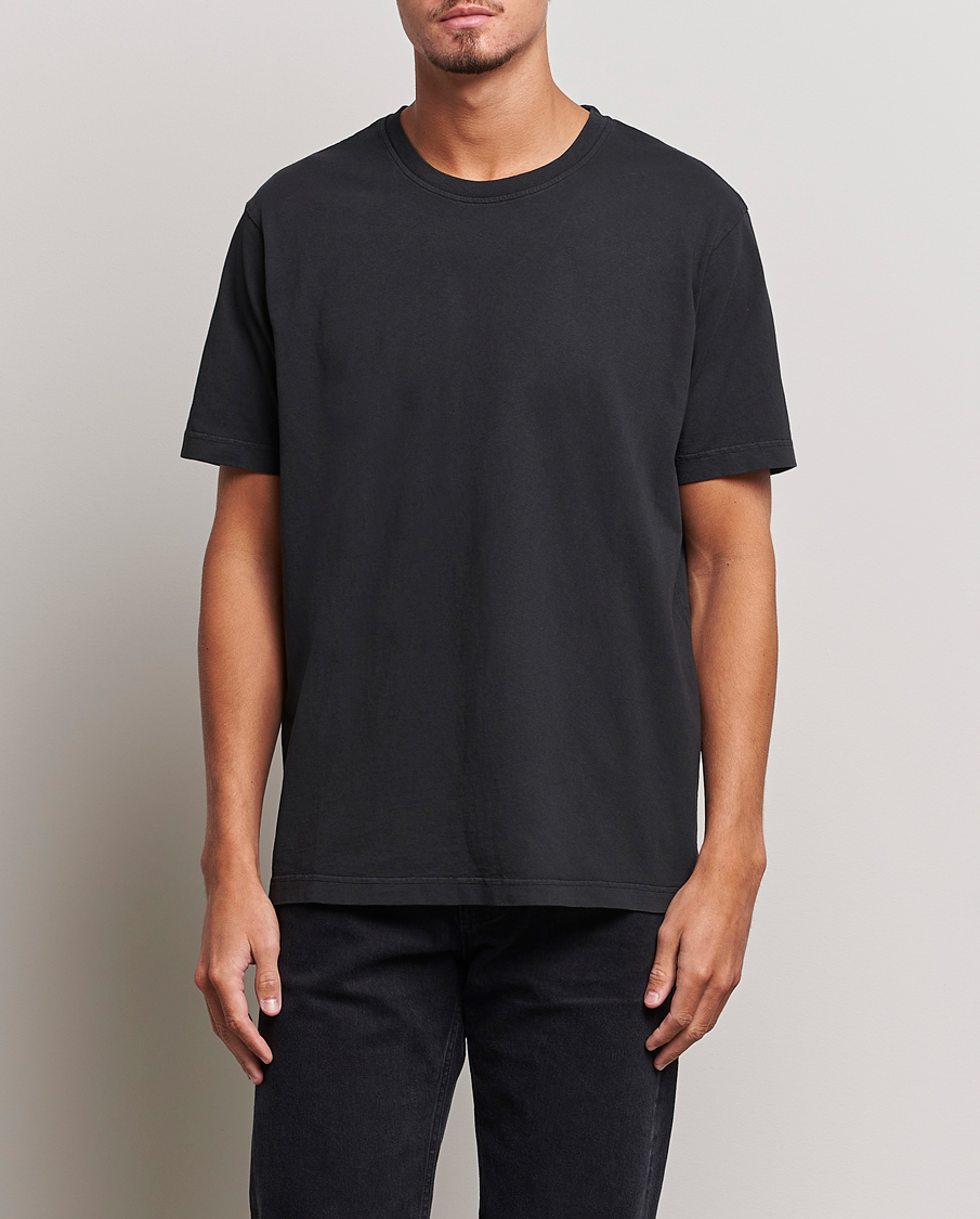 Herr | Kläder | Nudie Jeans | Uno Everyday Crew Neck T-Shirt Black