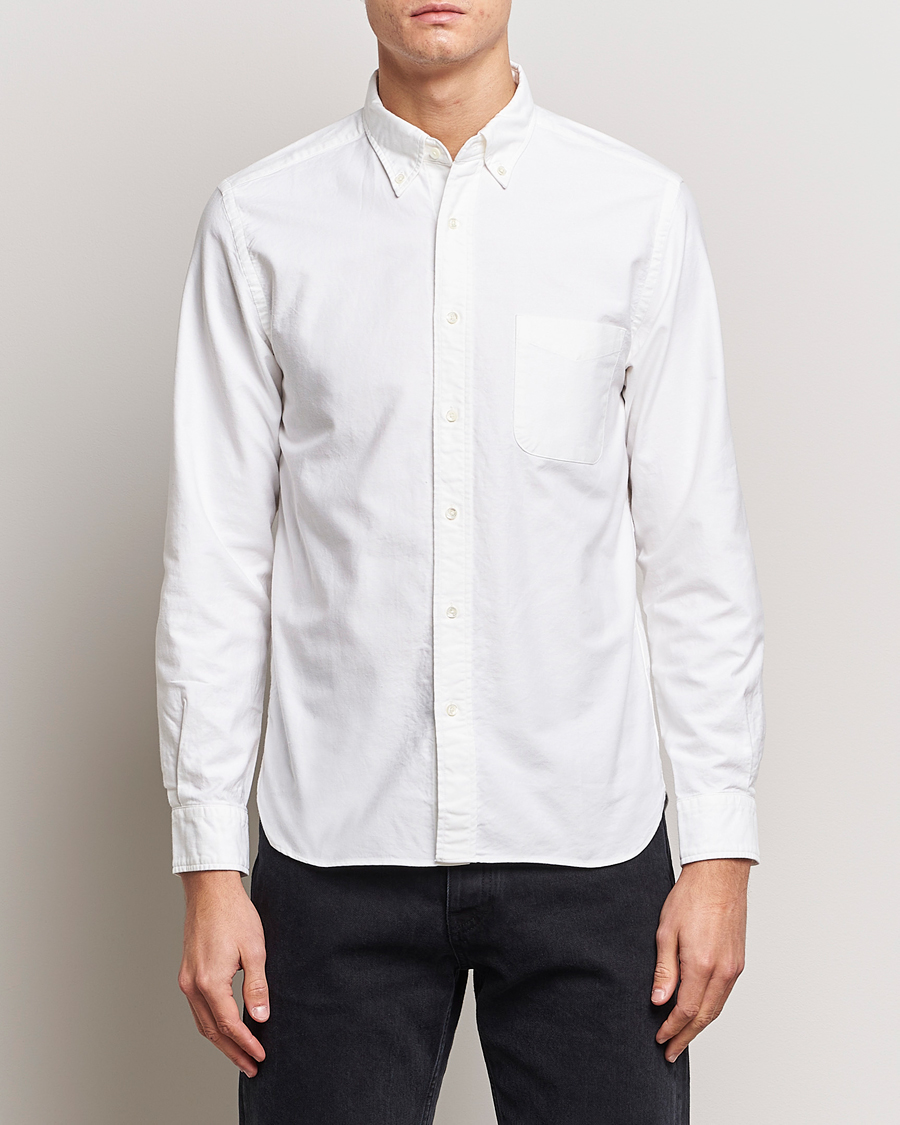 Herr | Kläder | BEAMS PLUS | Oxford Button Down Shirt White