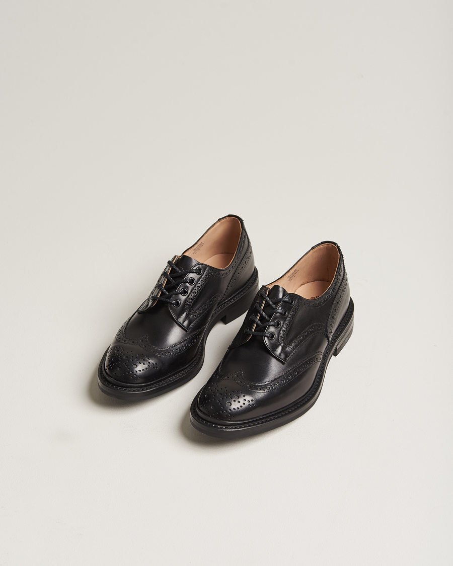 Herr | Brogues | Tricker\'s | Bourton Country Brogues Black Calf