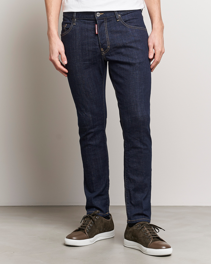 Herr | Blå jeans | Dsquared2 | Skater Jeans Dark Blue