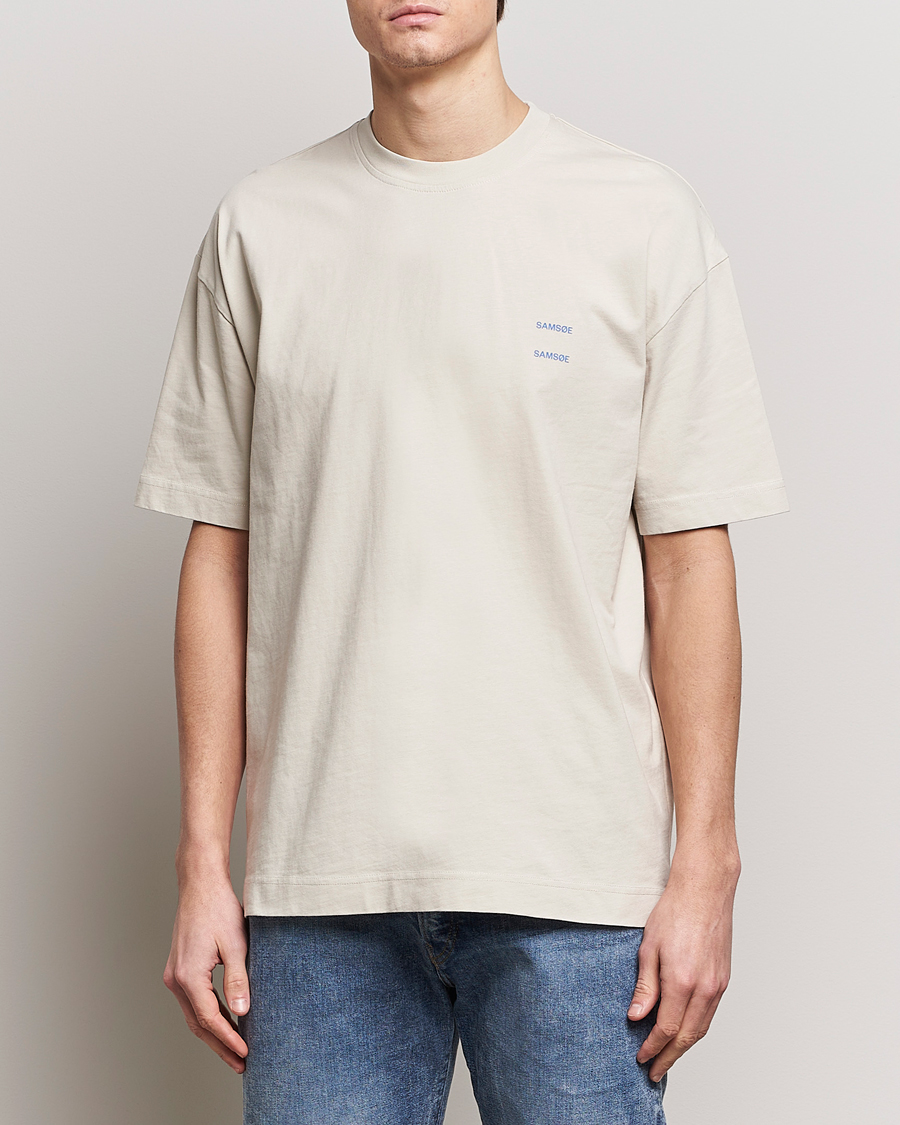 Herr | Kortärmade t-shirts | Samsøe Samsøe | Joel Organic Cotton T-Shirt Moonstruck