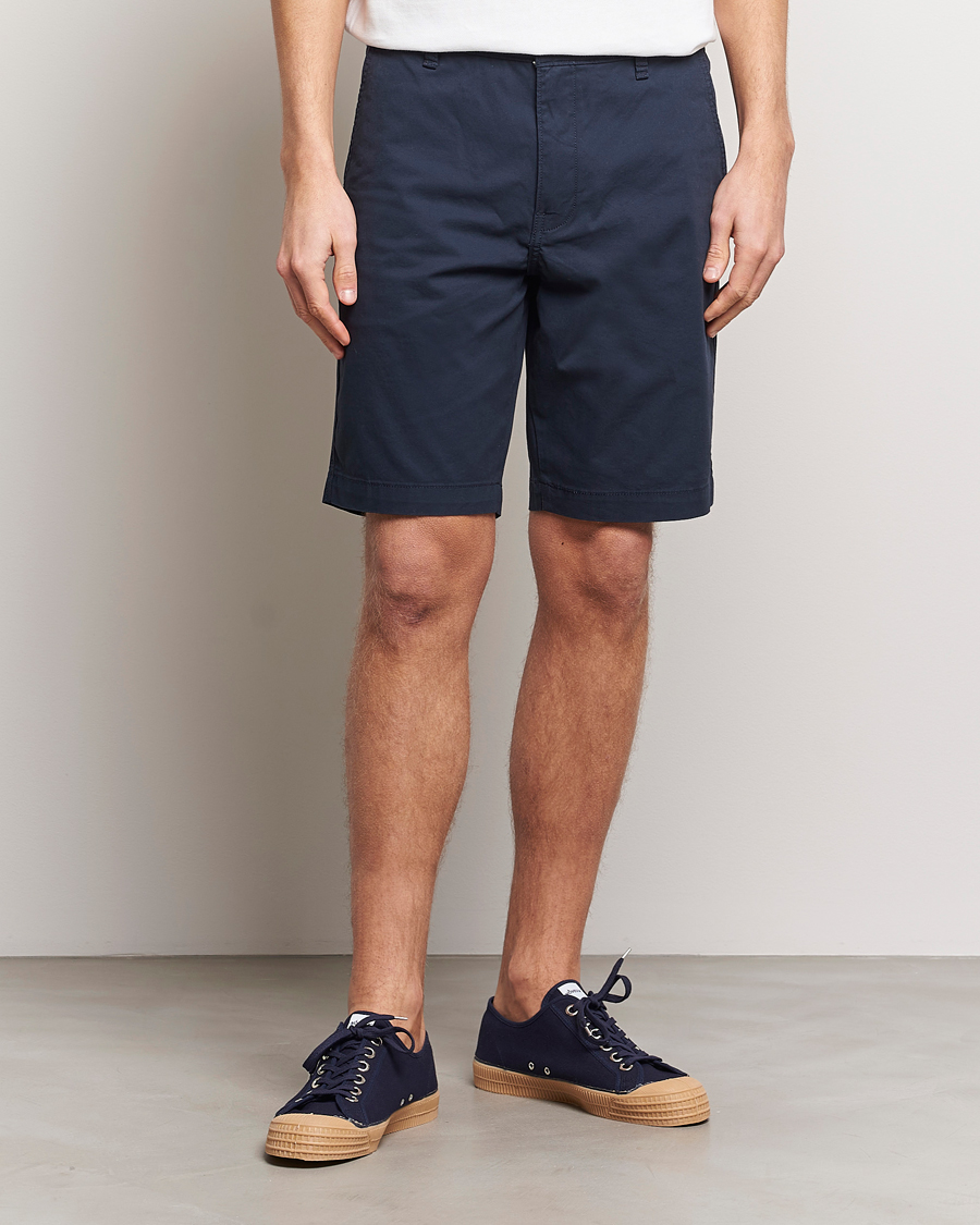 Herr | Chinosshorts | Levi\'s | Garment Dyed Chino Shorts Blatic Navy