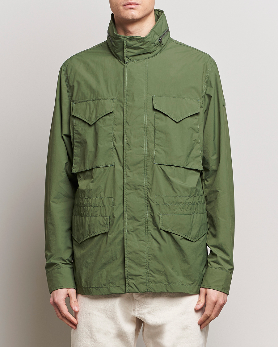 Herr | Save The Duck | Save The Duck | Mako Water Repellent Nylon Field Jacket Dusty Olive