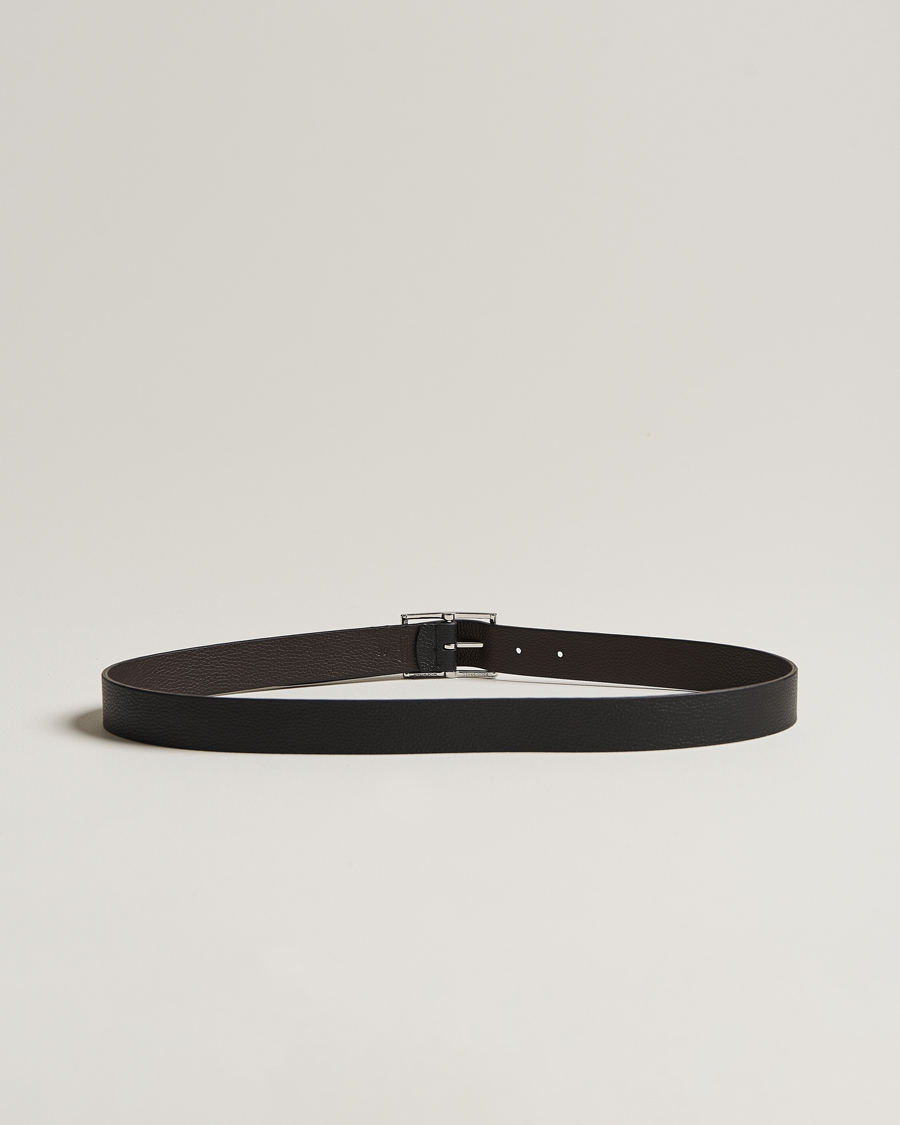 Herr | Anderson's | Anderson\'s | Reversible Grained Leather Belt 3 cm Black/Brown