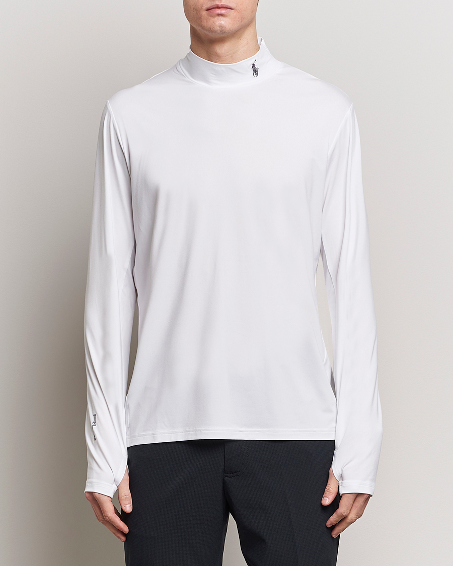 Herr | Långärmade t-shirts | RLX Ralph Lauren | Airflow Soft Compression Ceramic White