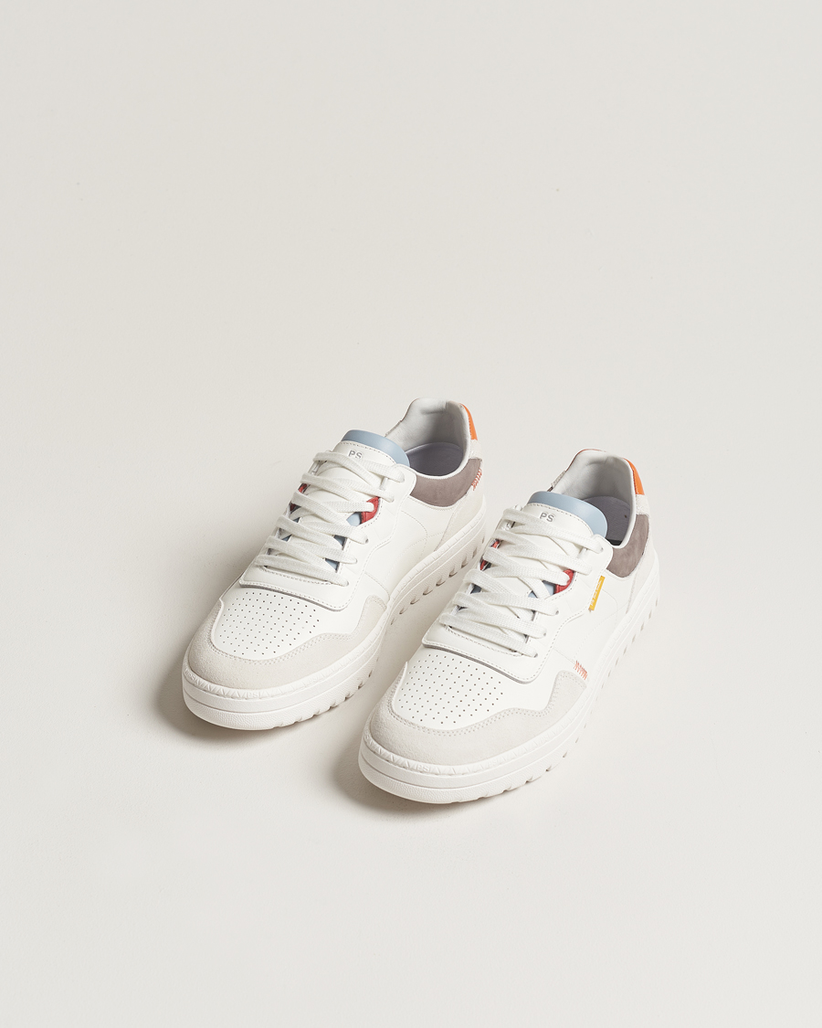 Herr | PS Paul Smith | PS Paul Smith | Ellis Leather/Suede Sneaker White