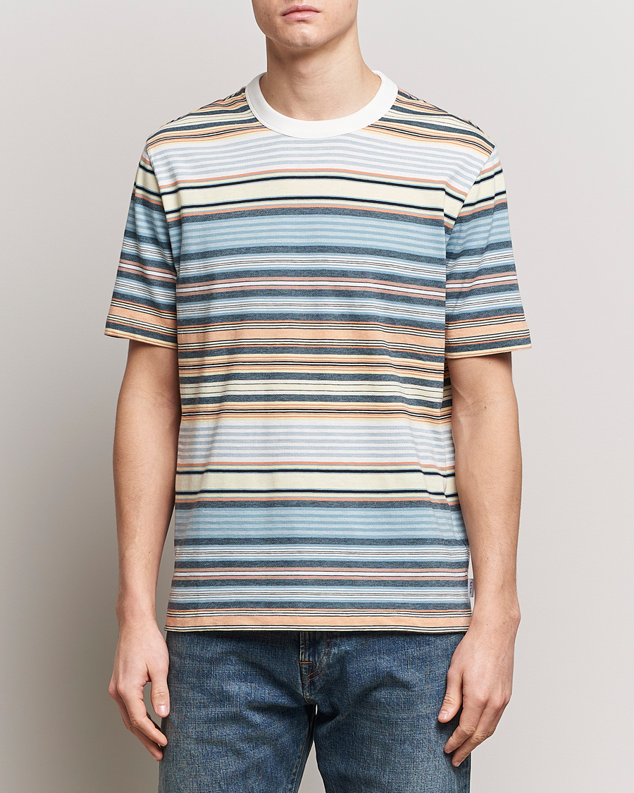 Herr | Paul Smith | PS Paul Smith | Striped Crew Neck T-Shirt Multi