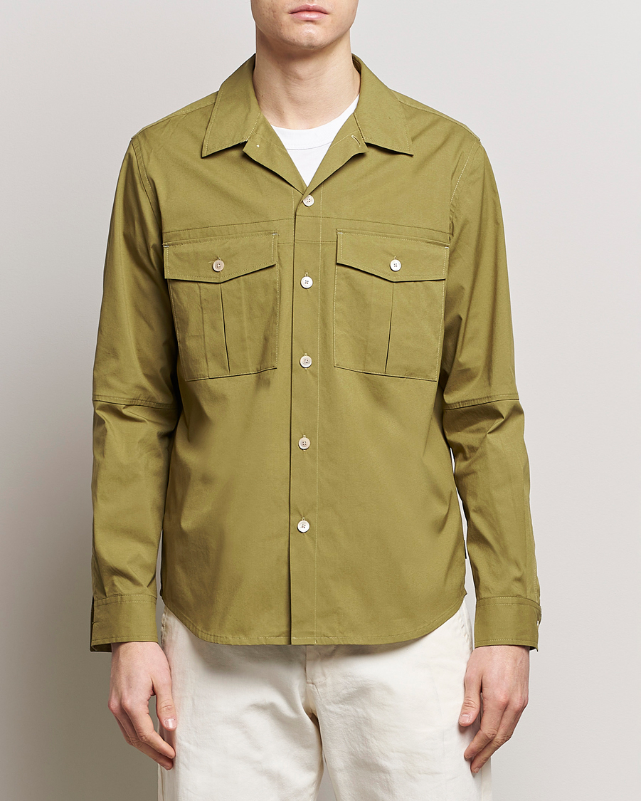 Herr | Skjortjackor | PS Paul Smith | Utility Shirt Khaki Green