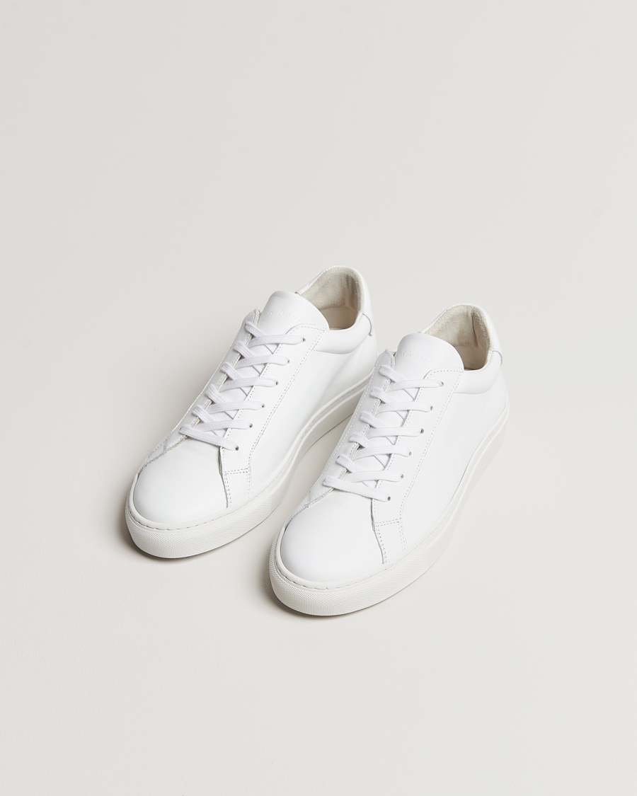 Herr | Låga sneakers | A Day\'s March | Leather Marching Sneaker White