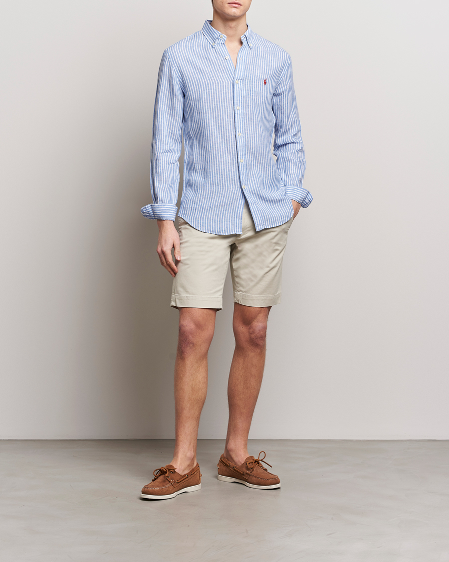 Herr | Shorts | Polo Ralph Lauren | Tailored Slim Fit Shorts Classic Stone