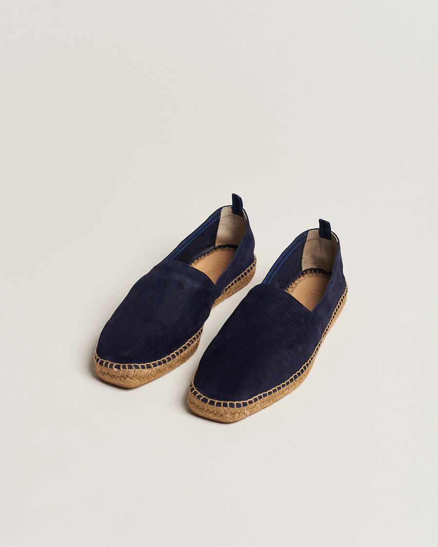 Herr | Mockaskor | Castañer | Pablo Casual Suede Espadrilles Azul Oscuro