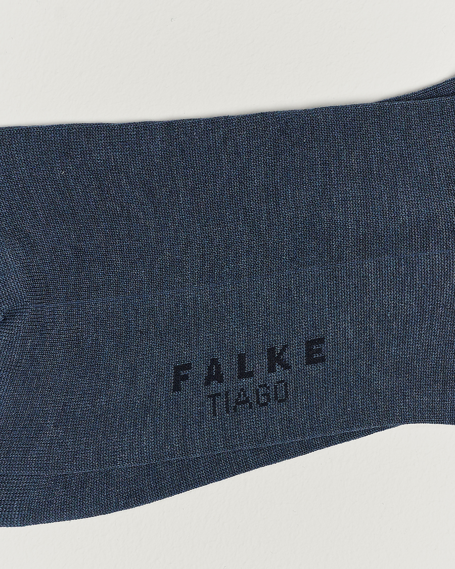 Herr | Underkläder | Falke | Tiago Socks Denim Melange