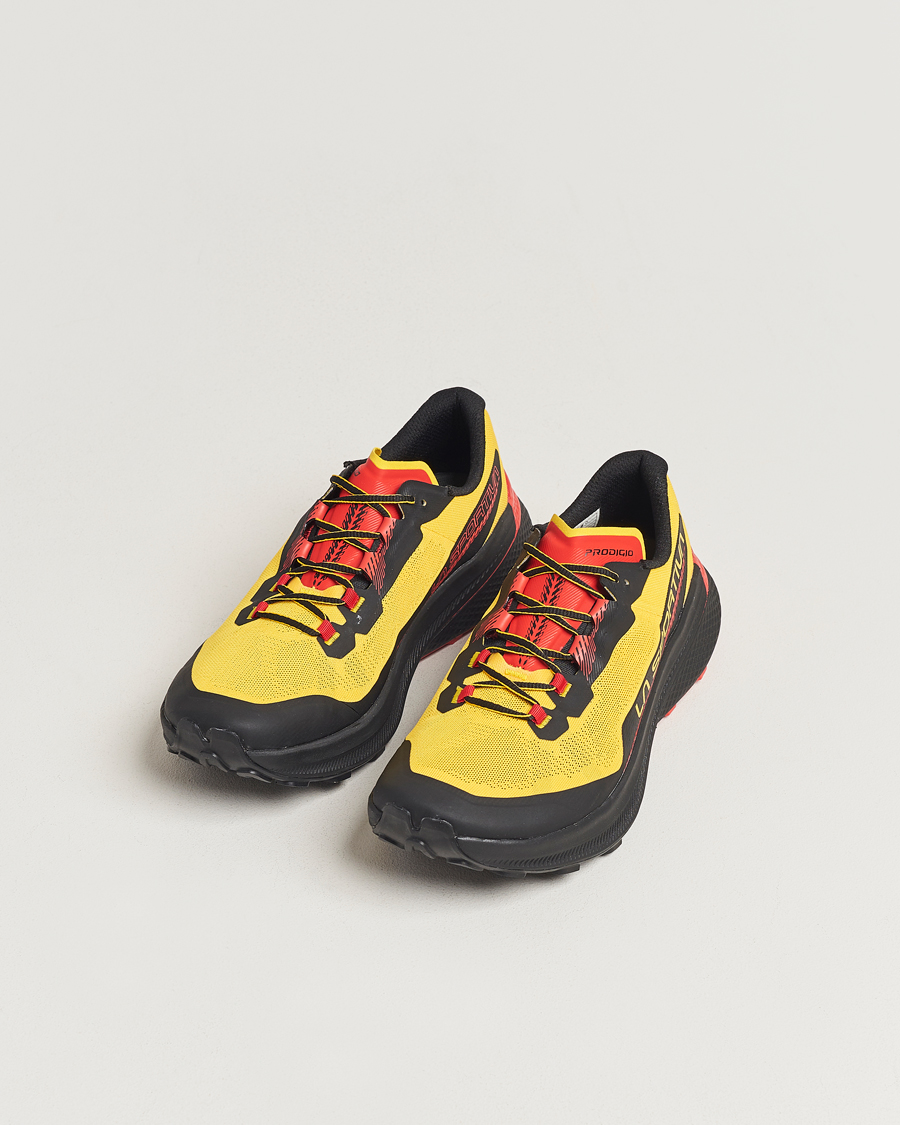 Herr | Trail Sneakers | La Sportiva | Prodigio Ultra Running Shoes Yellow/Black
