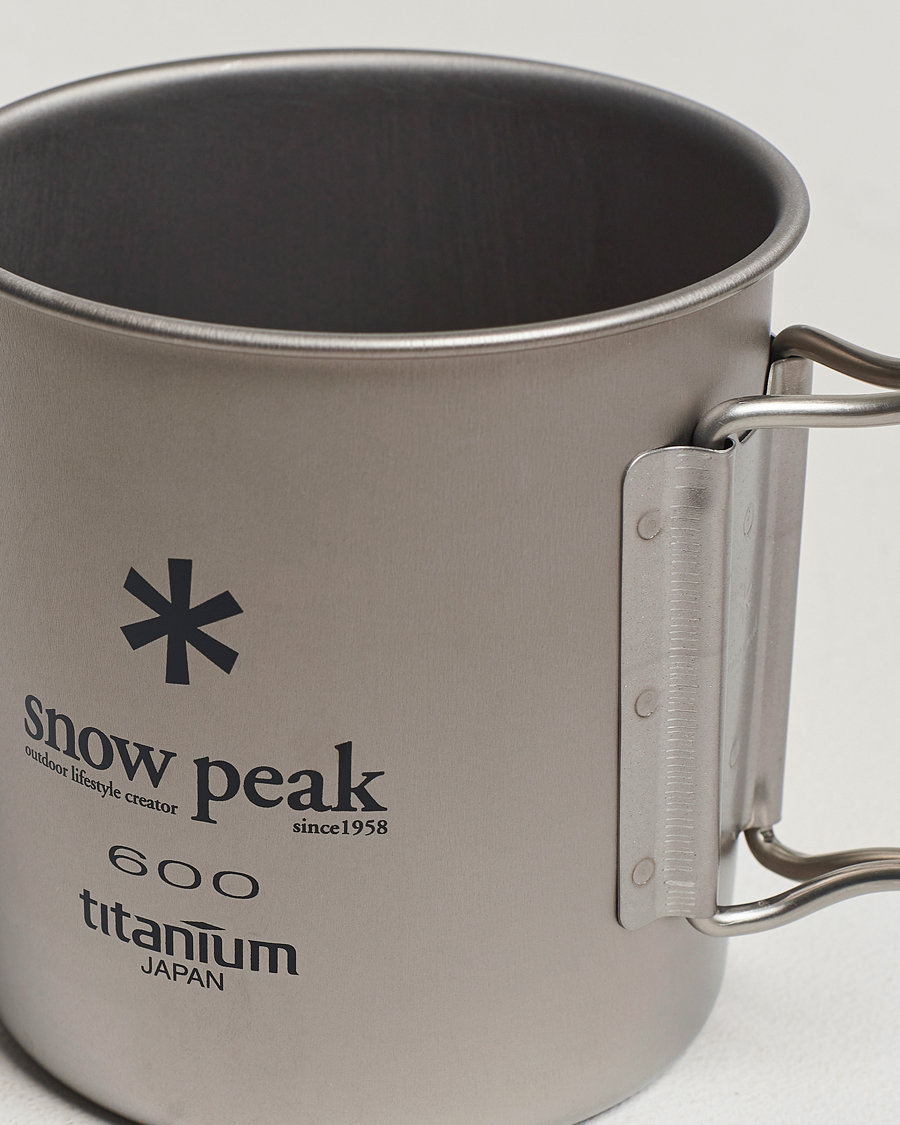 Herr | Outdoor living | Snow Peak | Single Wall Mug 600 Titanium