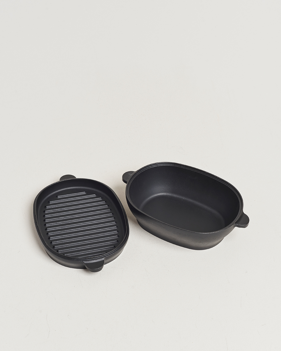 Herr | Nya produktbilder | Snow Peak | Micro Oval Cast Iron Oven 