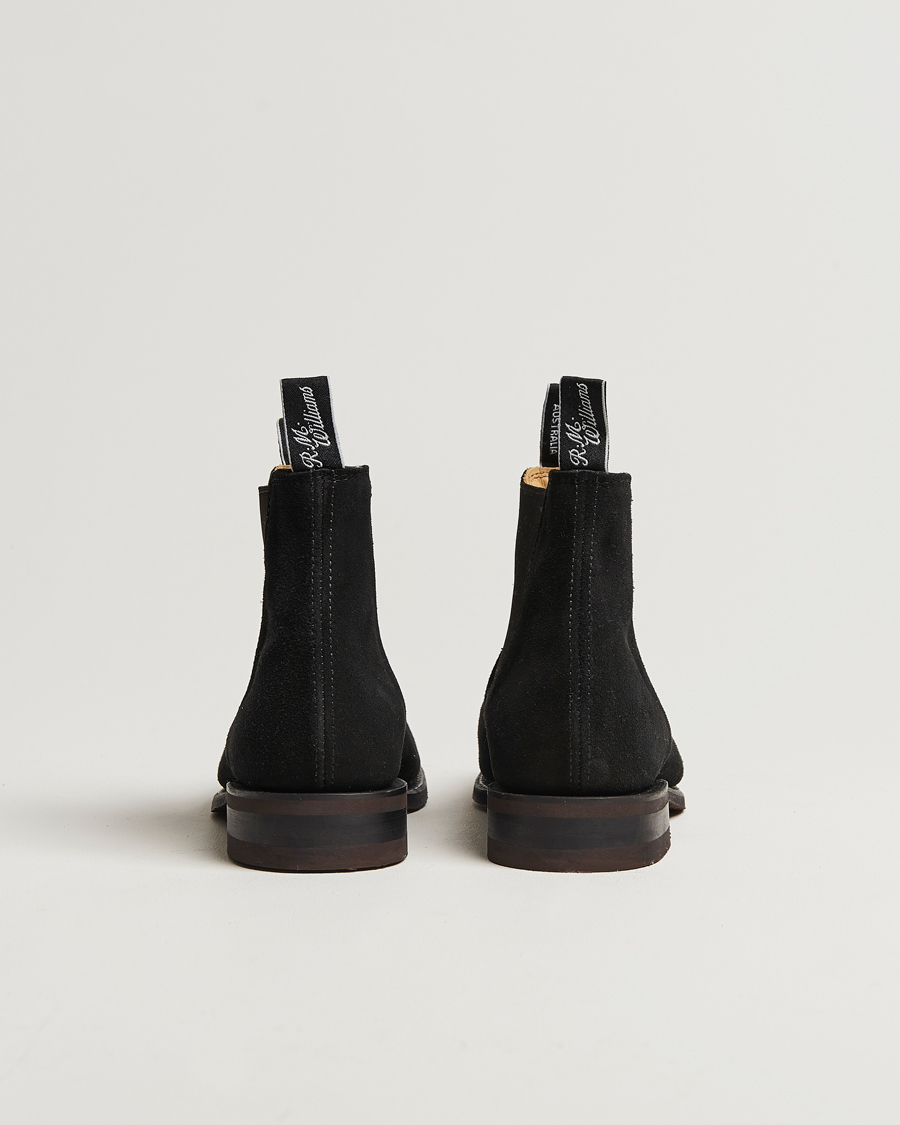 Herr | Kängor | R.M.Williams | Comfort Craftsman G Boot Black Suede