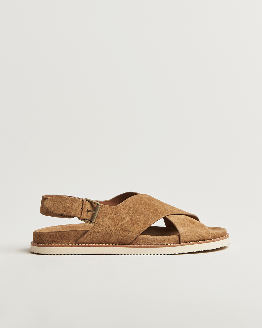 Herr | Sandaler & Tofflor | Polo Ralph Lauren | Zane Suede Sandals Desert Tan