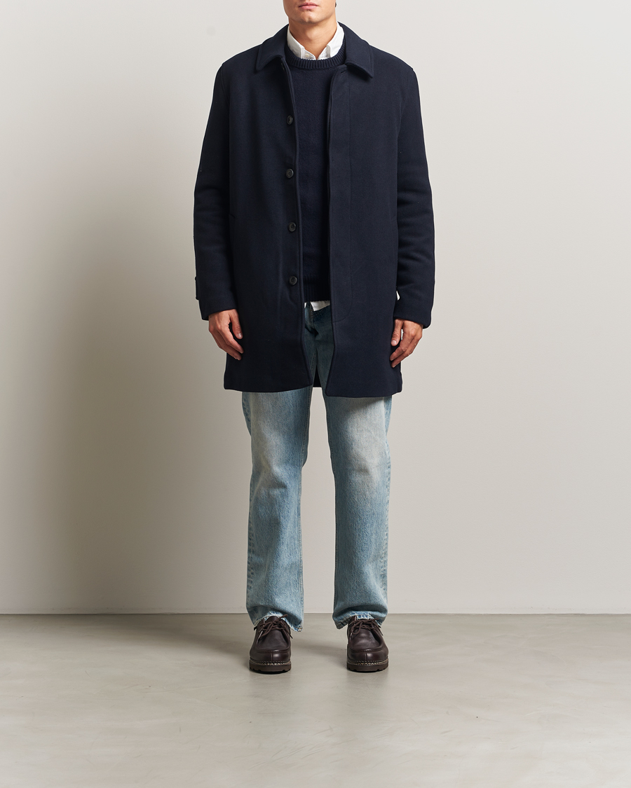 Herr | Jackor | Samsøe Samsøe | Labby Wool Coat Salute Navy