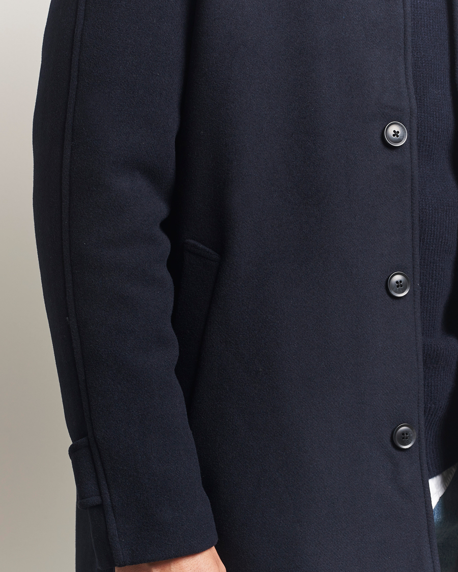 Herr | Jackor | Samsøe Samsøe | Labby Wool Coat Salute Navy