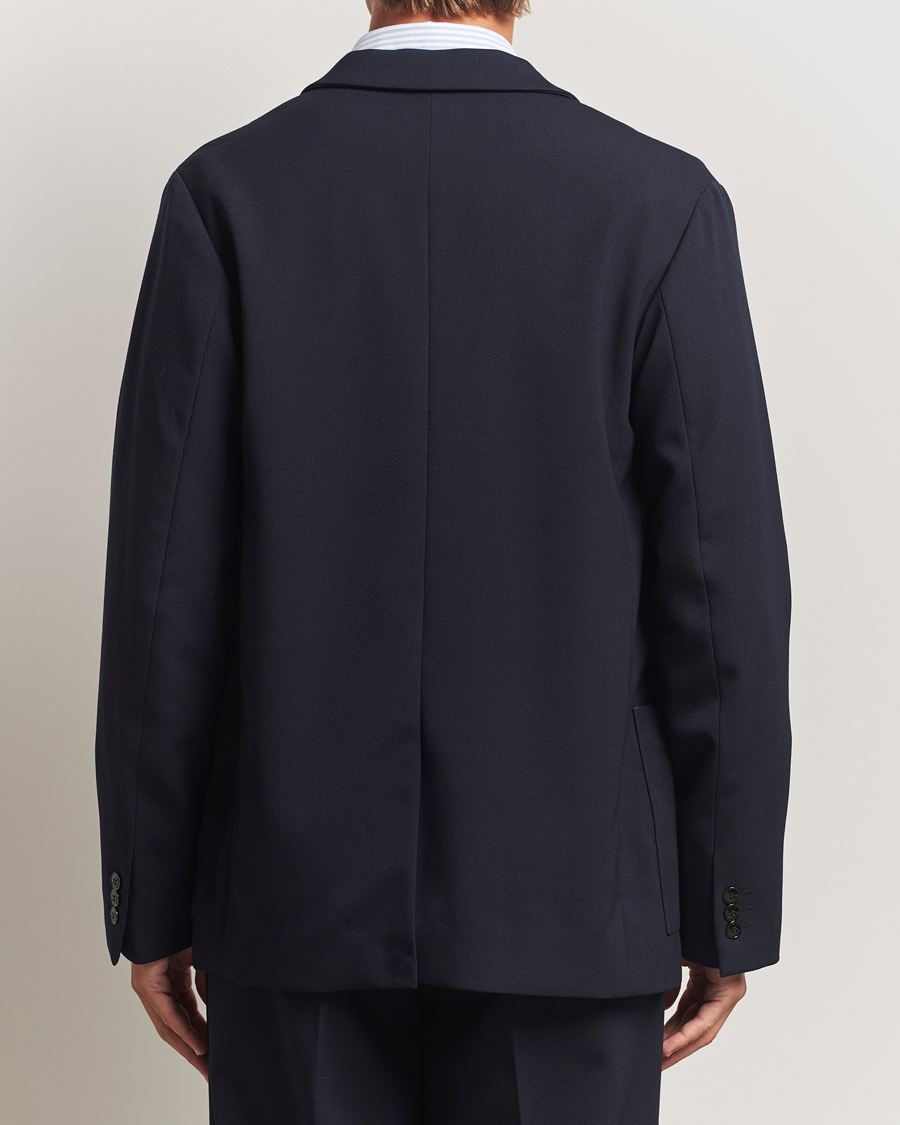 Herr | Kavajer | NN07 | Jordin Wool Double Breasted Blazer Deep Navy
