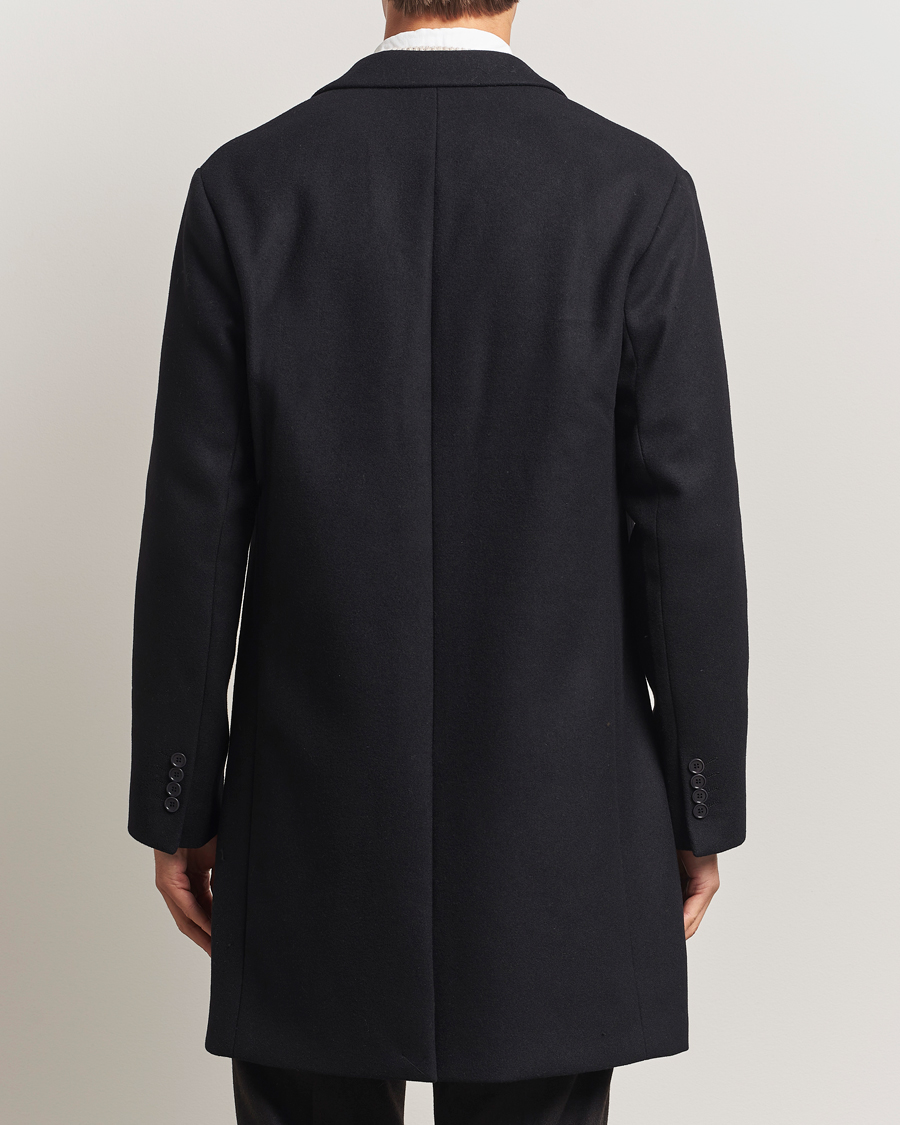 Herr | Jackor | NN07 | Austin Wool Coat Black