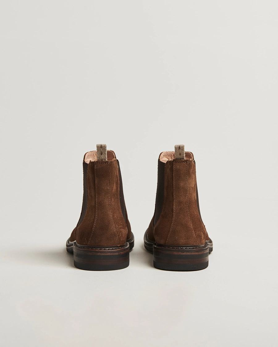 Herr | Kängor | Astorflex | Bitflex Dainite Chelsea Boot Dark Khaki Suede