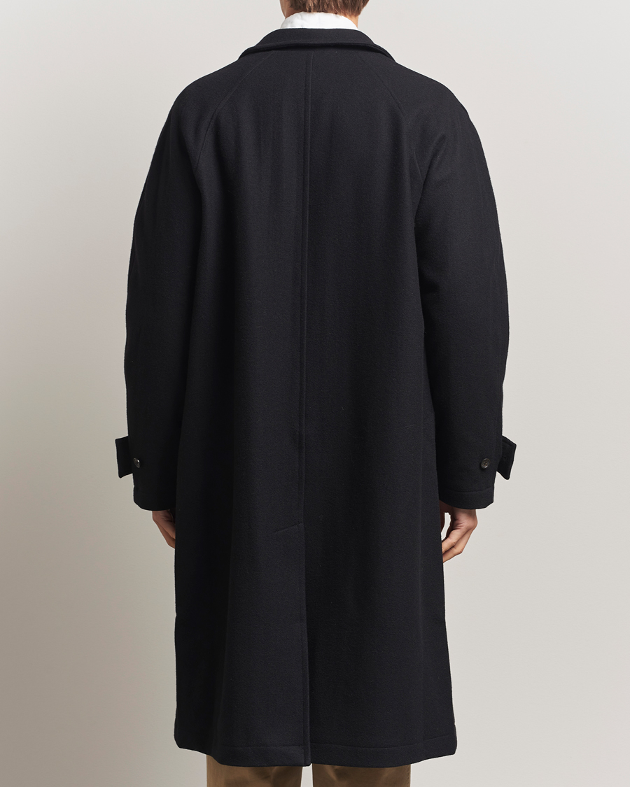 Herr | Jackor | Forét | Pine Wool Coat Black