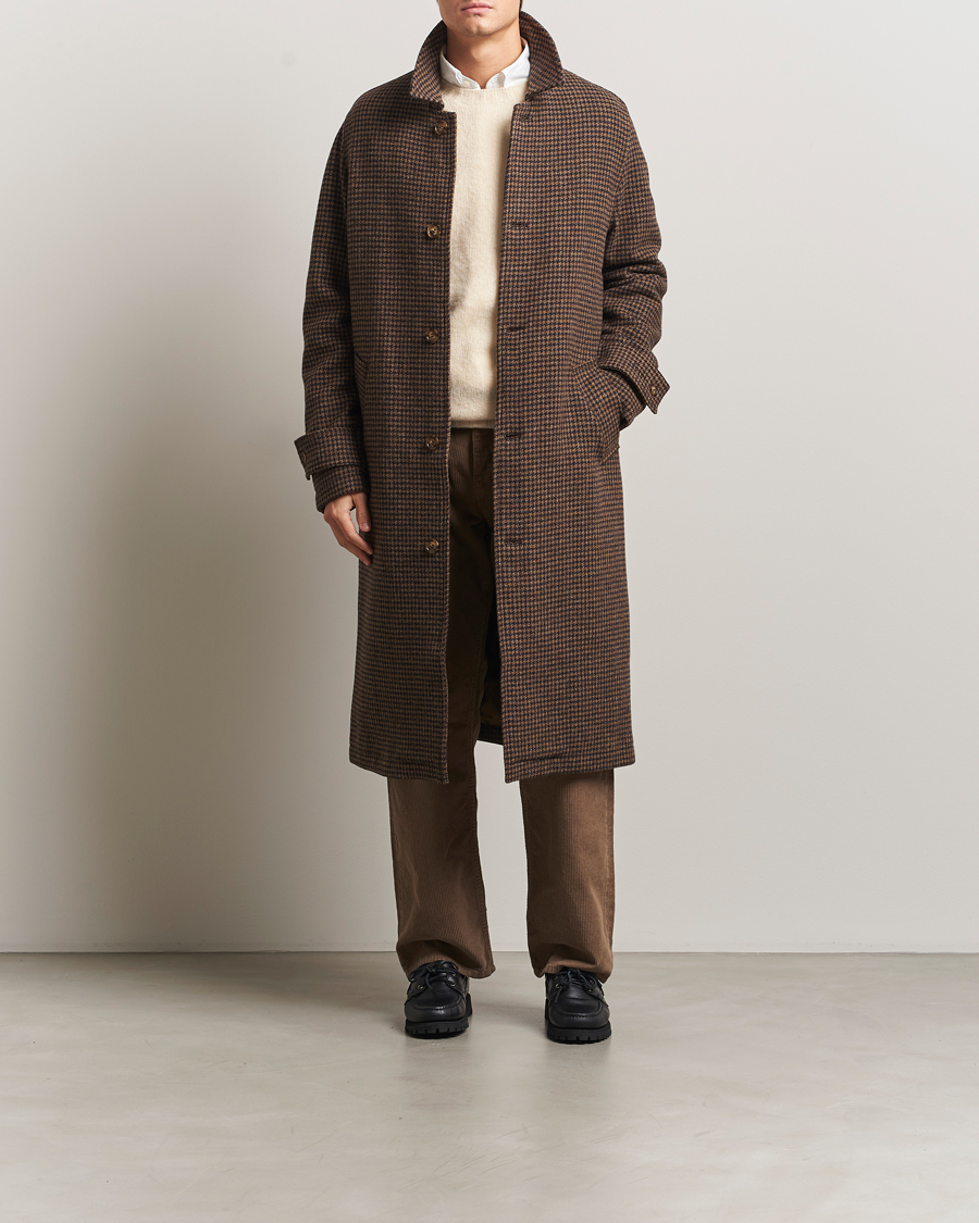 Herr | Jackor | Forét | Pine Wool Coat Brown