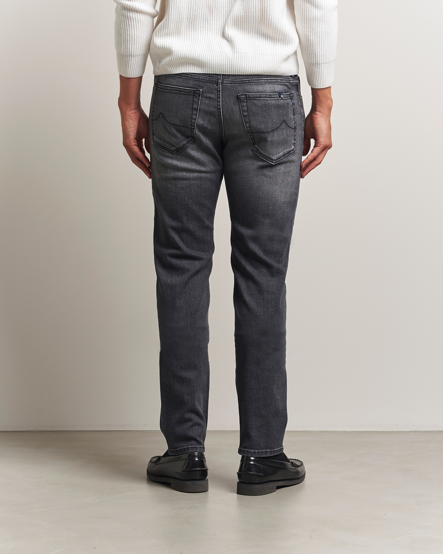 Herr | Jeans | Jacob Cohën | Bard Slim Fit Stretch Jeans Grey