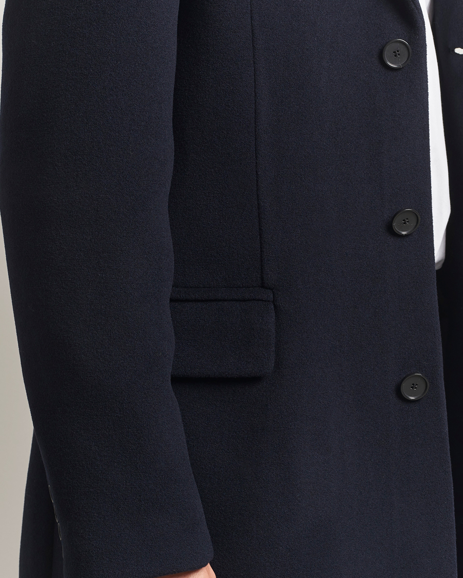 Herr | Jackor | Filippa K | William Wool Coat Navy