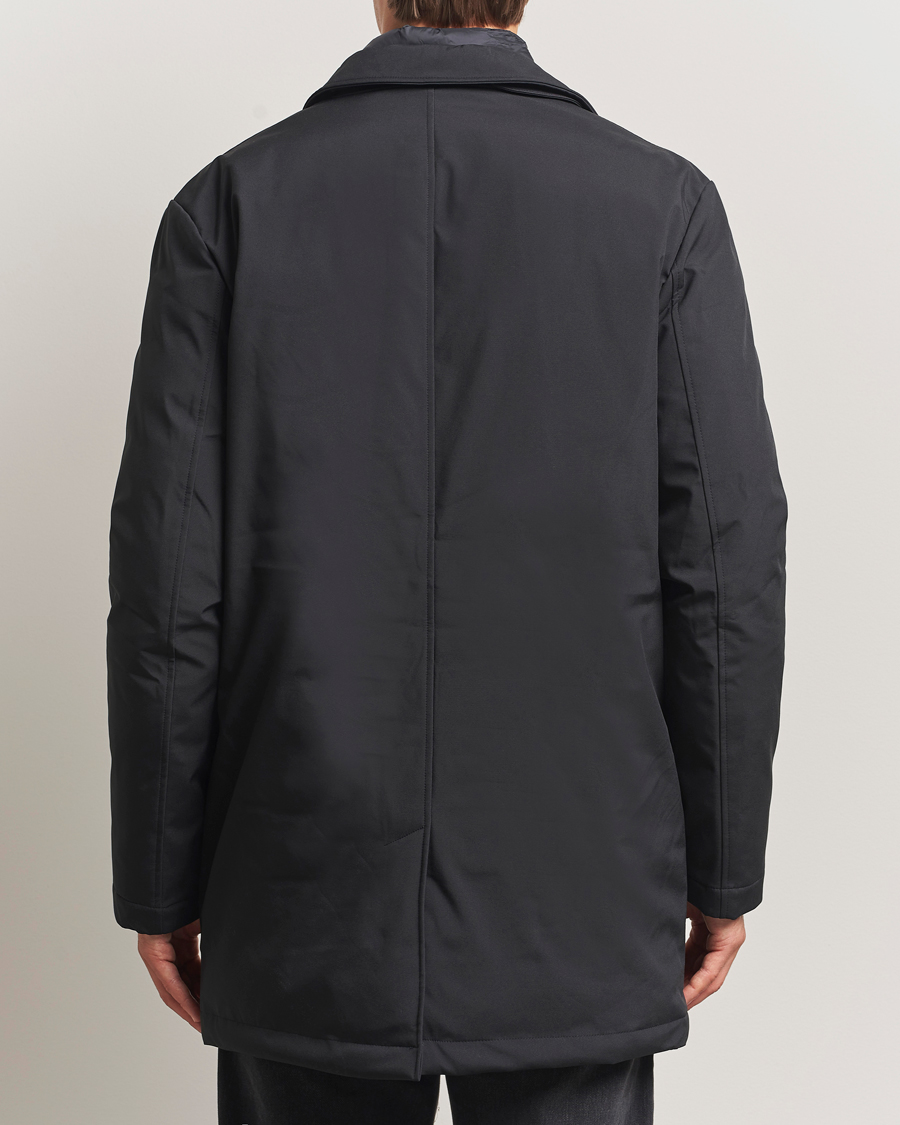 Herr | Jackor | KnowledgeCotton Apparel | Climateshell Padded Carcoat Black