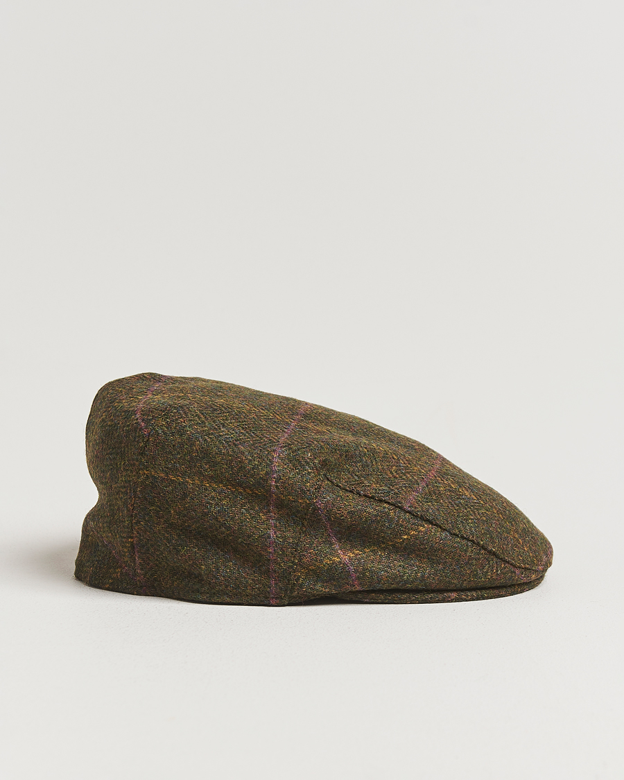 Herr | Hattar & kepsar | Barbour Lifestyle | Cireff Tweed Cap Green