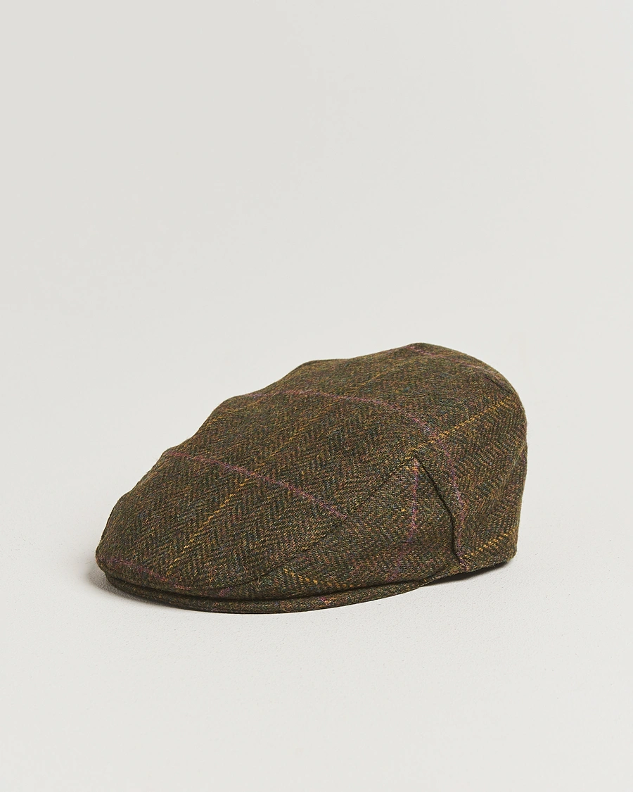 Herr | Hattar & kepsar | Barbour Lifestyle | Cireff Tweed Cap Green