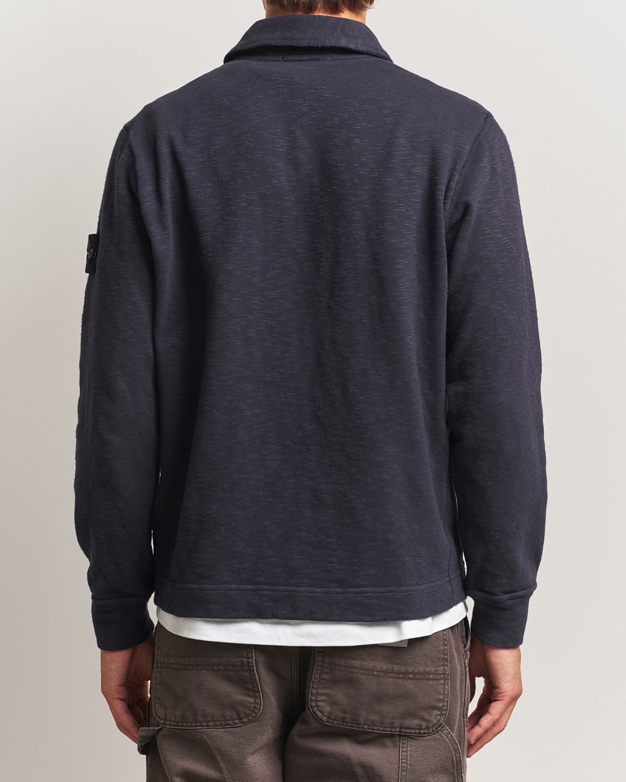 Herr | Tröjor | Stone Island | Vanisé Brushed Heavy Cotton Polo Ink
