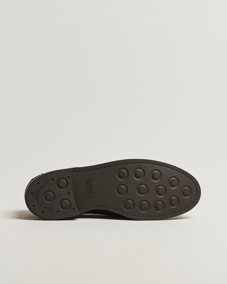 Herr | Loafers | Loake 1880 | Kingscliffe Suede Loafer Dark Brown